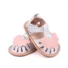 Babyschoenen 0-18M Zomer Geboren Baby Peuter Baby Meisjes Comfort Ademende Sandalen Schoenen Zonnebloem Platte Hak Rubber Zacht 3 Kleuren