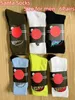 6pairs Wintersocken für Männer Frauen Weihnachtsfest -Socken -Schrei -Hand -Skateboard -Sport Basketball Weiß Happy Halten Sie warme Socke 231221