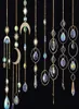 Attrape-soleil suspendu boule de cristal, ornement perlé, décorations de jardin, fenêtre, Patio, pelouse, lune, étoile, pendentif en verre, prisme arc-en-ciel, fabricant 8426066