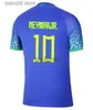 ファントップスTEES BRAZILS VINI JR SOCCER JERSEY BRASIL CASEMIRO 22 23ナショナルチームGJESUS PCOUTINHOホームアウェイメンズキットLPAQUETA TSILVA PELE MARCELO FOOLBOLIO SHIRT UN UN