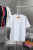 23SS Designer Letter Printed T-koszulka TEE Bluza Moda High Street krótkie rękawy Letnie swoboda T-shirt Mężczyźni Mężczyzny Kobiety Załoga Sukienki na szyję