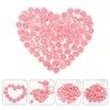 Decorative Flowers 50 Pcs Simulation Rose Head Crafts Small For Artificial Roses Mini Wedding Making Foam Decoration Bride