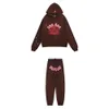 Designer Mens SP Der et Pantalons Tracksuits Young Thug Spider Hooded Womens Sweatshirts Web Sweat Imprimé Y K Sweats à capuche Macai Iffcoat