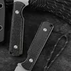 Free Wolf GT0172 EDC Fixed Knife Micarta Handle D2 Blade Camping Fishing Survival Pocket Outdoor Hunting Knives