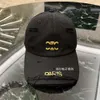 Designer Celina Cappello Cappuccio coreano rotto rotto cappello da baseball bordo bordo faccia da donna che mostra la lettera di cappello metallica del cappello di metallo morbido per la lingua delle anatre, cappello instagram Trendy