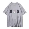 T-shirts masculins ai hoshino oshi no ko t-shirts coton lapins simples peinture tshirts hommes confortable fashion originalité beau