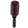 Microfones Professional Classic Retro Dynamic Vocal Microphone Metal Swing Mic för Live Performance Karaoke