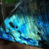 About 1000g-700g Natural labradorite quartz flash stone crystal mineral healing3293