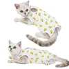 Costumes pour chats, vêtements de soins pour animaux de compagnie, combinaison respirante pour petits chiens et chats, chaton Anti-léchage après récupération, stérilisation pour chiot, sevrage