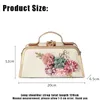 YoReAi Abendtasche, Clutch, hochwertiges Leder, Hochzeit, Brauthandtasche, Perlenblume, Modekette, Party-Sets 231220