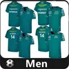 Fãs Tops crianças Camisetas masculinas Aston Martin Jersey Camiseta AMF1 2023 Oficial Mens Fernando Alonso Camiseta Fórmula 1 Racing Suit F1 Camisa MOTO Motorcyc Tees 0228H23 S-5XL