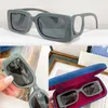 Shiny dark grey acetate frame Sunglasses 1325 Mens Designer Shadow Box Frame Rectangular Frames Solid lens Glasses for Women Hinge176y