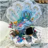 Blocchi Expert creativi Block The Little Mermaid Royal Clamshell Model 1808pcs Building Buildings Brick Toys Kids Reput Set compatibile con DHUF5