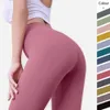 Lu-Yoga Sports Leggings Женские шорты и флисовая каприза одежда женская спортивная женские брюки Спортивная фитнес-ношение девочек, управляющих леггинсами