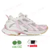 2024 Designer Track Runners 7.0 Casual Shoe Platform Brand Transmit Mens Women Bourgogne Deconstruction Baalenciagas Tracks Plate-Forme Flat Sneakers Chaussures 35-46