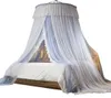 Myggnät 2 lager hängde kupol säng takgardiner tält prinsessa5383166