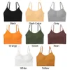 Yoga Outfit Women Padded Yoga Bra Vest Underwear Anti-sweat Shockproof Breathable For Fitness Workout Gym Running Soft And ComfortableL231221