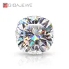 Gigajewe White D Color Cushion Cut VVS1 Moissanite Diamond 0 5mm-7mm för smycken Making Manual Cut264L