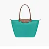 2024 Longchammp Tote Bag Designer Laptop School Beach Travel Nylon Handbag Shoulder Crossbody Handbags Casual Tote Real Leather Canvas Bag