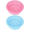 Dinnerware Sets 2 Pcs Tub Storage Basket Containers Wicker Picnic Plastic Rattan Bread Proofing