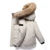 Heren Down Parkas Hot verkopen Canada Fashion Outdoor Big and Tall Winter Coat Down Brand Feather Jacket for Men and Women SE8F