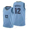 2022 JA 12 Maillots de basket-ball Morant Mem Giannis 34 Antetokounmpo 77 Lukadoncic City 75th Anniversary Jersey Edition Sans manches Tops Men Youth Kids