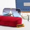 Luksusowe designerskie okulary przeciwsłoneczne dla kobiet męskie okulary słoneczne Uv400 Podróżowanie okularów przeciwsłonecznych mody plażowe szkło unisex spolaryzowane okulary jazdy z pudełkiem G2312226PE-3