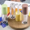 Packing Bottles 6Ml Pink/Yellow/Purple/Nude Pink/ Big Brush Lip Gloss Tube Drop Delivery Xeove