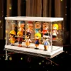 Blind Box Storage Display Rack Music Expert Office Transparent Cabinet Acrylic Material Bubble Mat Doll 231221