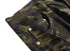 Fashion Military Men's Camouflage Jeans Male Slim Trend Hip Hop Straight Army Green Pocket Cargo Denim Youth Brand Pants 231220