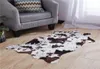 Imitation Cow Skin Pattern Bedroom Carpet Horse Stripe Printing Latex Non Slip Mat Black And White House Room Popular Used 26xy H15406241