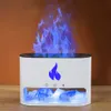 Flame Aroma Difusor USB Electric Cool Mist Fogger com aromaterapia portátil de luz noturna para o quarto de Natal do quarto em casa 231221