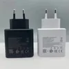 45W PD ładowarka adaptera Super Szybka ładunek US UK Plug Szybkie ładowanie Kabel Kabel USB-C dla iPhone'a 15 PD20W Samsung S23 Uwaga 20 S22 S21 Ultra Chargers