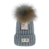 Mode Mütze Winter Strick Hatmens Damen Mütze Trendy Warmhut Herren Mode Stretch Wolle Casquette Hüte für Männer Frauen u-14