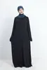 Etniska kläder 15 färger Mellanöstern Bönklänning Muslim Islamiska kvinnor Abaya Kaftan Arab Robe Ladies