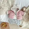 Dzieci Kurtki dla dziewcząt płaszcz zimowy chłopiec dziewczyna ubrania Ubranie Born Baby Owewear Stroje dzieci