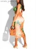 Vestido de dos piezas encaje para mujer leggings de dos piezas vendaje de dos piezas con falda traje de traje de club de fiesta de la fiesta sexy damas traje de club nocturno L231221