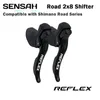 Sensah Road Bikes R7 Reflex Ignite 2x72x82x9speed GroupSet Rower Trigger Hever Hever przednie i tylny przerzutek dla Shimano 231221