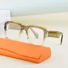 Lunettes de soleil Frames Luxury Luxury Fabriqué des lunettes carrées rétro vintage Fadre Myopie Myopie Anti Blue Light Clear Lenses Optical Eyewear