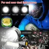 Super ładowanie reflektorów Camping Materiały Cobra Head Outdoor Weorrable Latarka Multitool Light Light Gadżet Wędownictwo Sports 231221