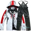 Kombinezon narciarski Męska kurtka snowboardowa spodnie narciarskie Zima Wodoodporna Wodoodporna Widoodporna Snowboard Suit