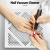 High Power Strong Suction Vacuum Cleaner Hood for Manicure Professional Nail Dust Table Fan Salon Tool 231220