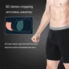 Abbigliamento da motociclista Slip da ciclismo Comodo da uomo ad angolo piatto Sport Intimo ad asciugatura rapida Texture di seta ghiacciata estesa Gambe antiusura morbide