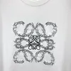 Designer T-shirt swobodna koszulka MMS z monogramem nadrukiem z krótkim rękawem na sprzedaż luksusowe męskie odzież hip hopowa azjatycka rozmiar 161