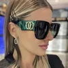 Klassieke designer zonnebril meer populaire heren dames mode zonnebrilontwerper zwart wit zonnebril voor glanzende ontwerper Sun Glass259A