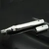 팁 충전식 스테인리스 스틸 전기 메소 문신 팁 기계 자동차 Derma Pen 미세 핵심 요법 시스템이있는 배터리 및 소켓
