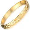 Bracelet homme rempli d'or 18 carats, bracelet entier direct d'usine273V