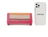 Creatief geweven portemonnee PU Materiaal Grote capaciteit Collectie Kleur Cute Girl Purse Telefoon Wallet