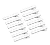 100pcs Rocali di peli a clip per capelli piatti in ferro piatto platino che producono 34 mm da 46 mm 57 mm 77 mm340y5358322