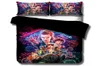 Ensemble de literie 3D Stranger Things Covers de couvertures d'oreiller films de science-fiction de la litière de couette
